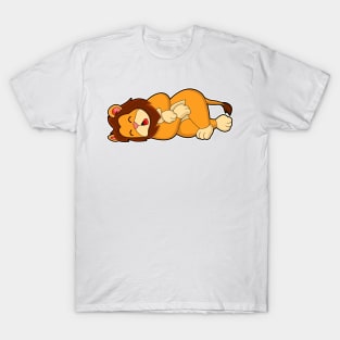 Lion at Sleeping T-Shirt